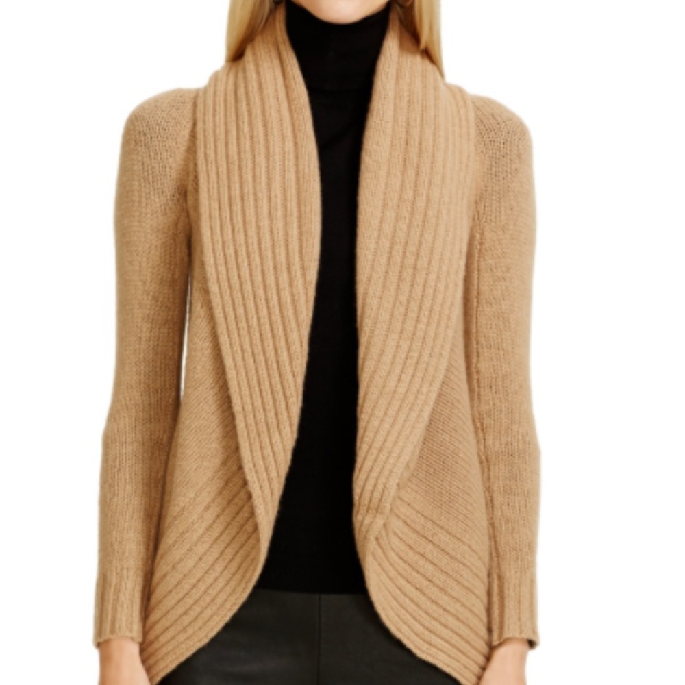ISO Wool Cashmere Circle Cardigan